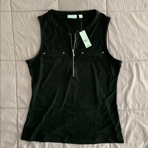 Sleeveless blouse